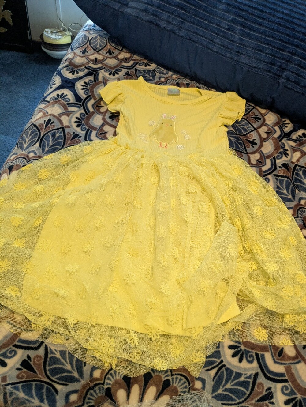 Celebrate It Yellow Tulle Dress for Girls